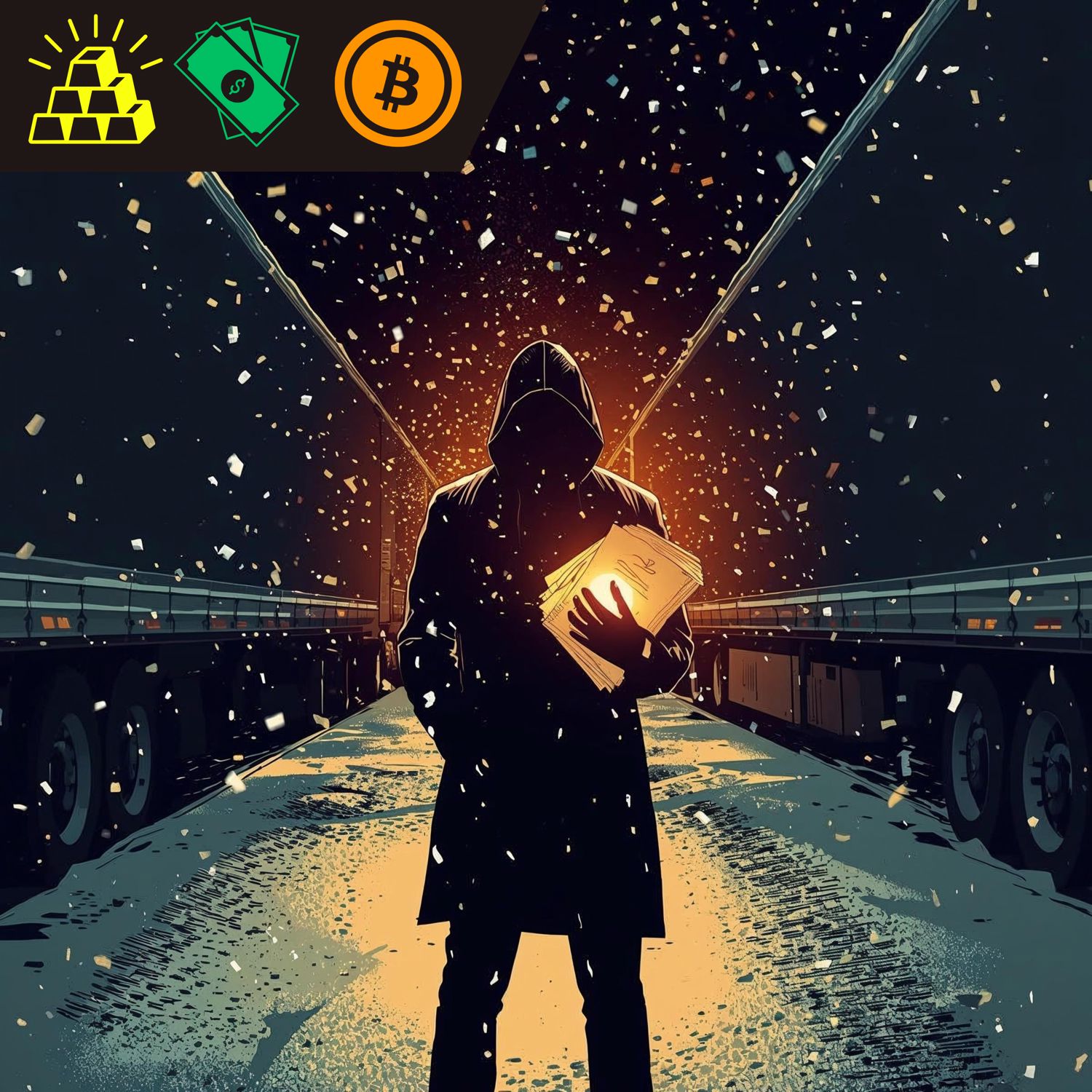 77 - Orange Future w/ Cari₿ou Artwork